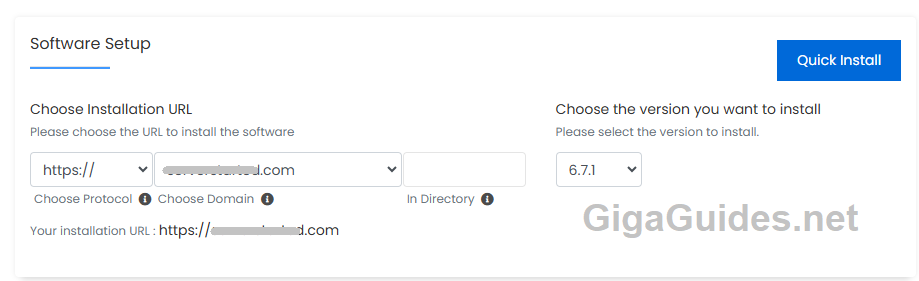 wordpress install software setup
